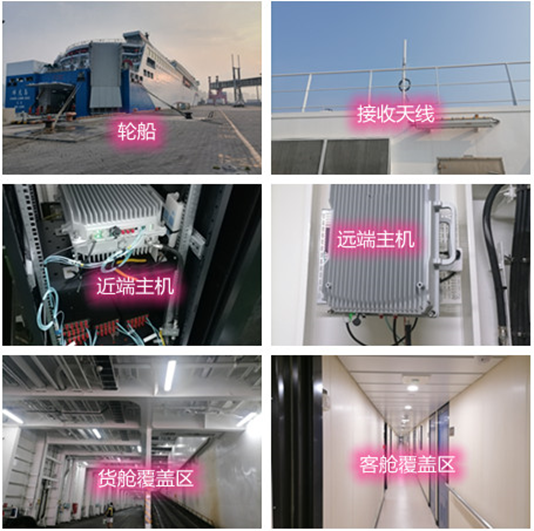  九台海上游轮轮船渔船覆盖案例